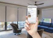 Рулонная штора с электроприводом со встроенным WIFI