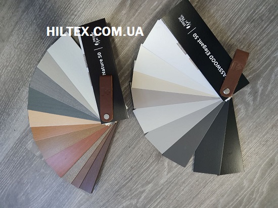 Зразки жалюзі для виїзду на вимір Hiltex