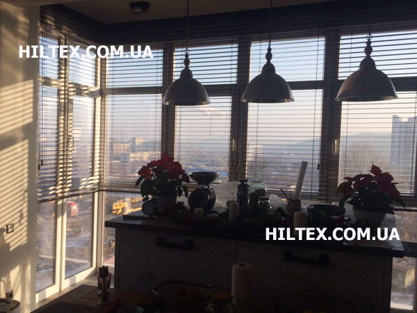 Бамбуковые жалюзи антрацитовые