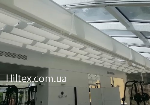 Штора Roofio для зимнего сада