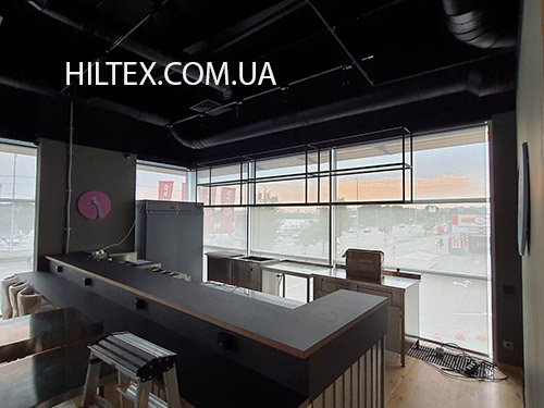 Обзорные рулонные шторы Скрин