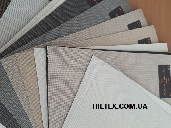 Колекція структурних рулонних штор Hiltex Колекція структурних рулонних штор Hiltex