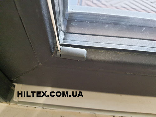 Кронштейн штор плиссе Cosiflor для установки внутрь окна