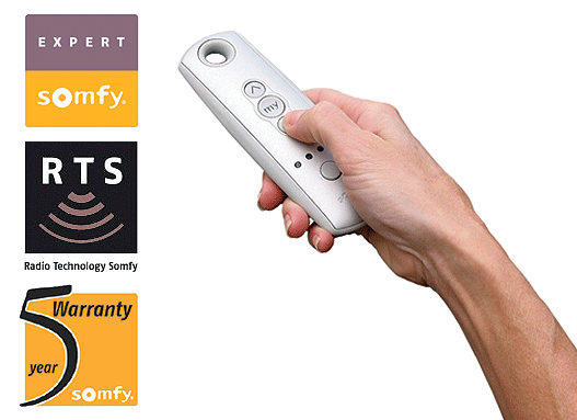 Управление карнизом от пульта somfy