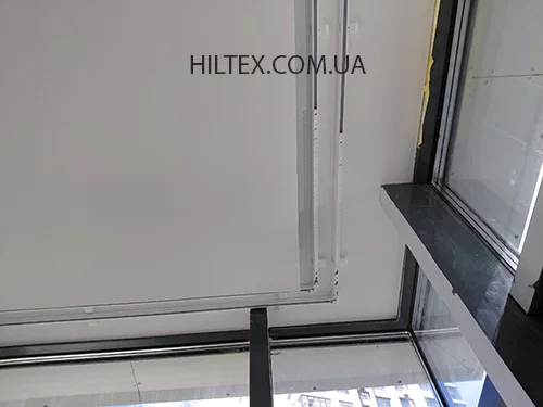 Карнизы для штор KS в нише